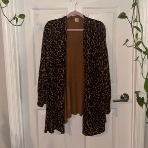 Super soft 4x leopard cardigan